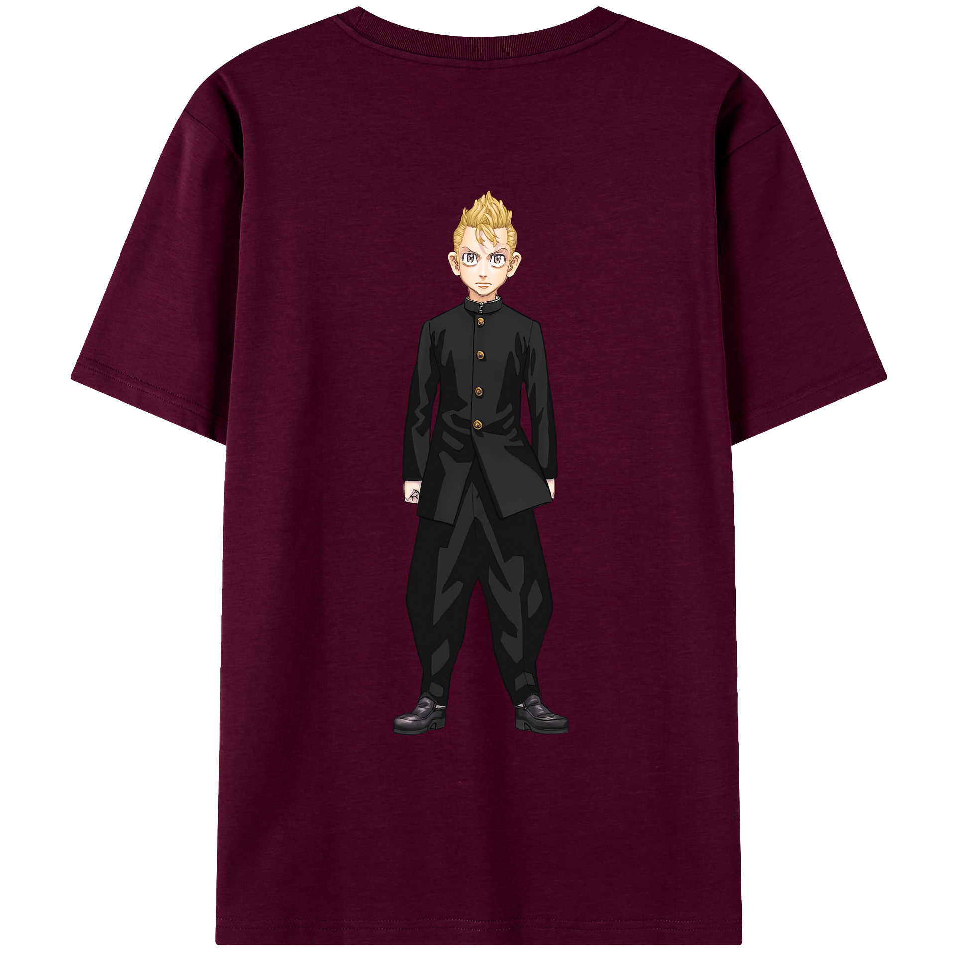 （画像用） 東京リベンジャーズ Tokyo Revengers レディース半袖Tシャツ(バックプリント)
